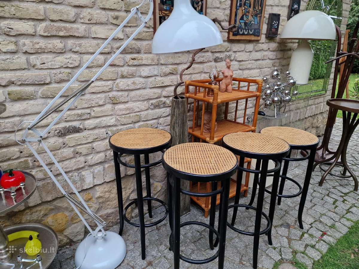 Vintažinė mid century Thonet st. baro kėdės - nuotraukos Nr. 11