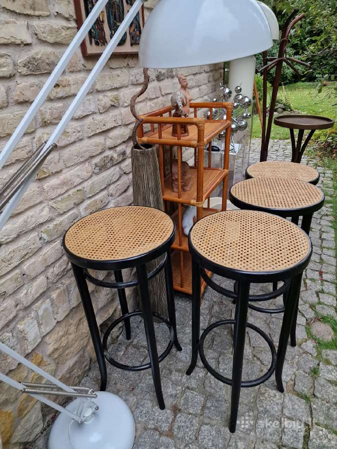 Vintažinė mid century Thonet st. baro kėdės - nuotraukos Nr. 13