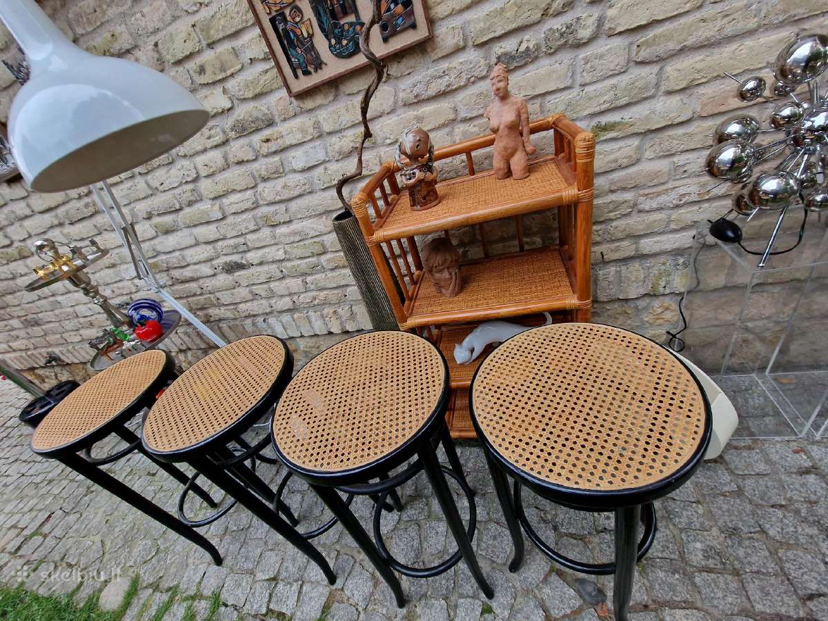 Vintažinė mid century Thonet st. baro kėdės - nuotraukos Nr. 24