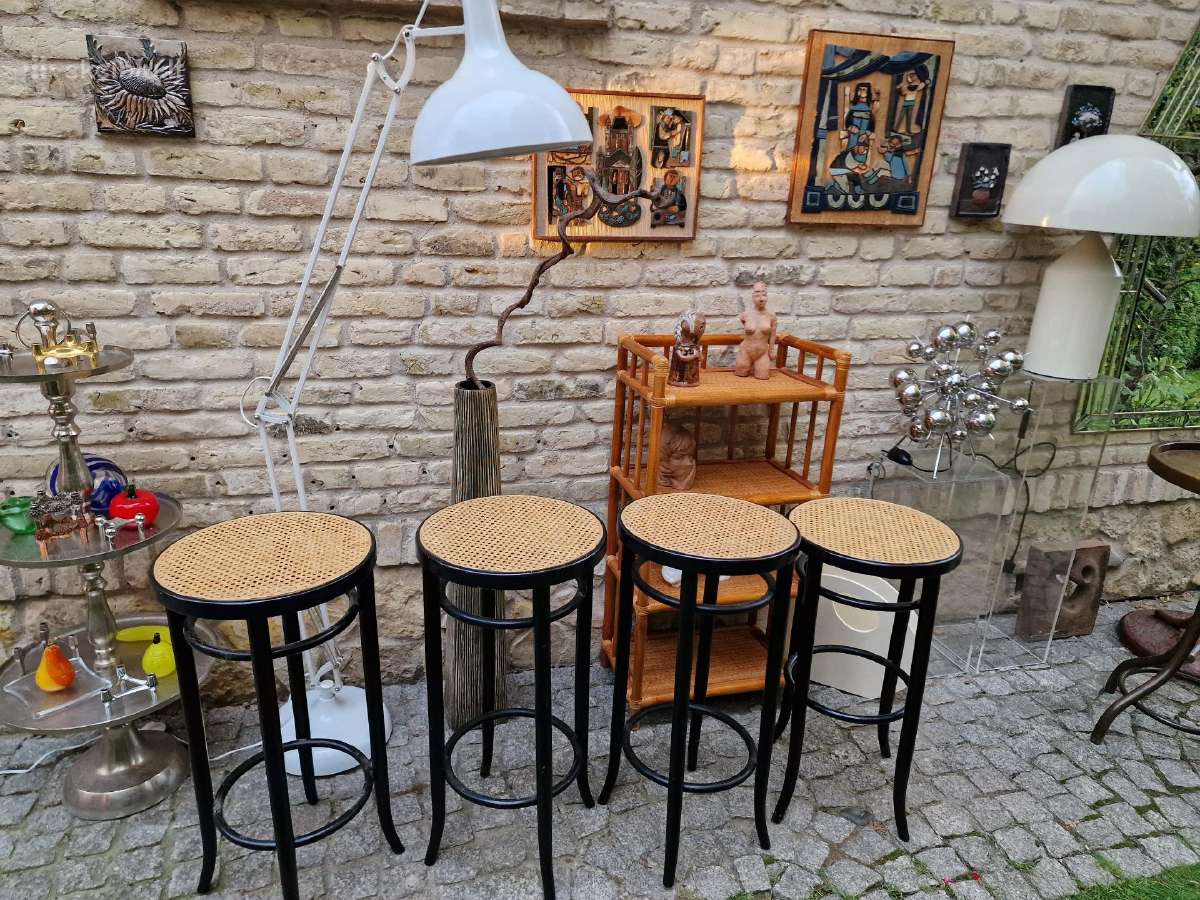 Vintažinė mid century Thonet st. baro kėdės - nuotraukos Nr. 28