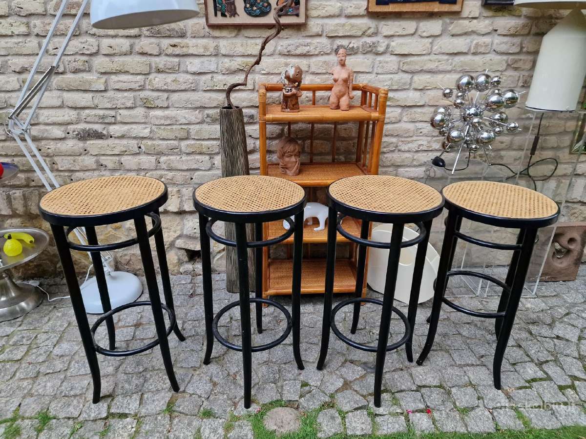 Vintažinė mid century Thonet st. baro kėdės - nuotraukos Nr. 29