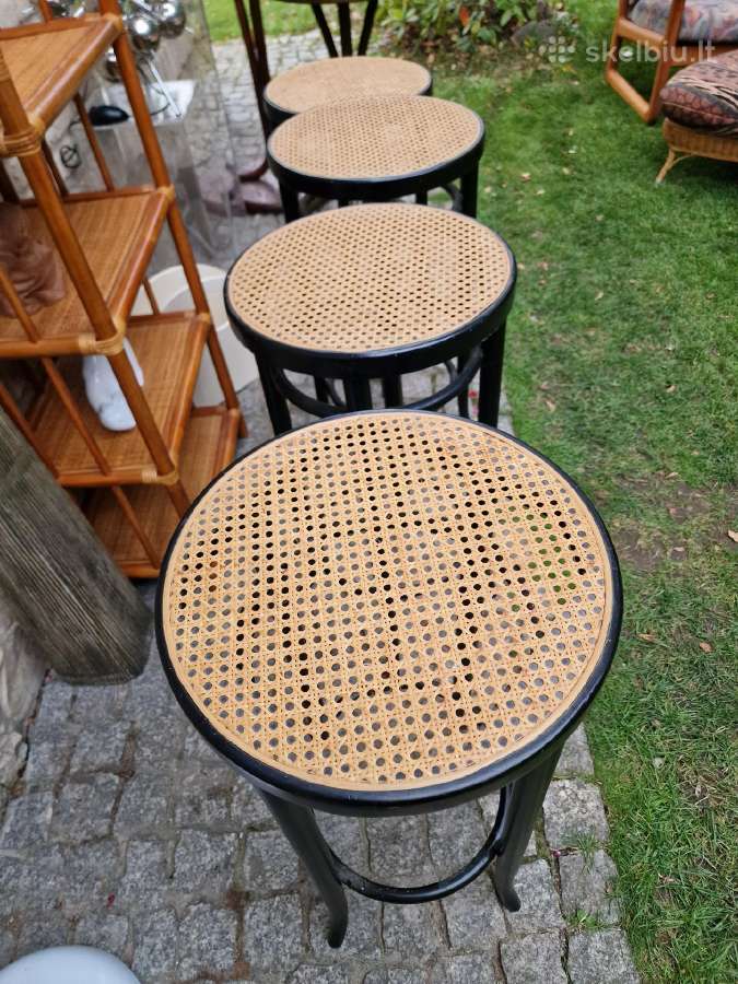 Vintažinė mid century Thonet st. baro kėdės - nuotraukos Nr. 31