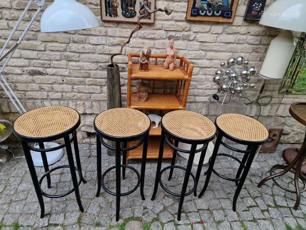 Vintažinė mid century Thonet st. baro kėdės - nuotraukos Nr. 33