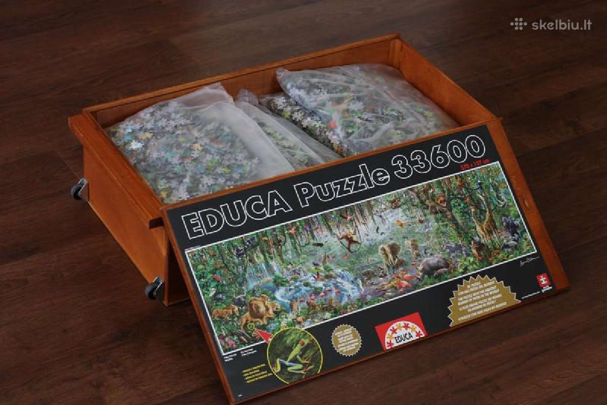 Idealios būklės Educa Puzzle 33600 pc