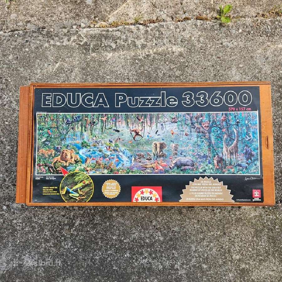 Idealios būklės Educa Puzzle 33600 pc - nuotraukos Nr. 3