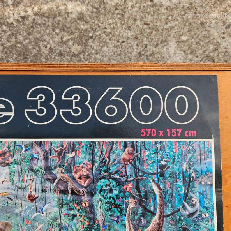 Idealios būklės Educa Puzzle 33600 pc - nuotraukos Nr. 4