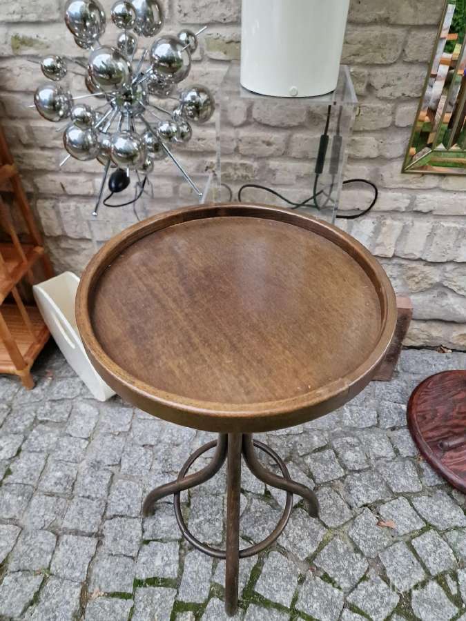 Vintažinis mid century Thonet namų baro staliukas - nuotraukos Nr. 2