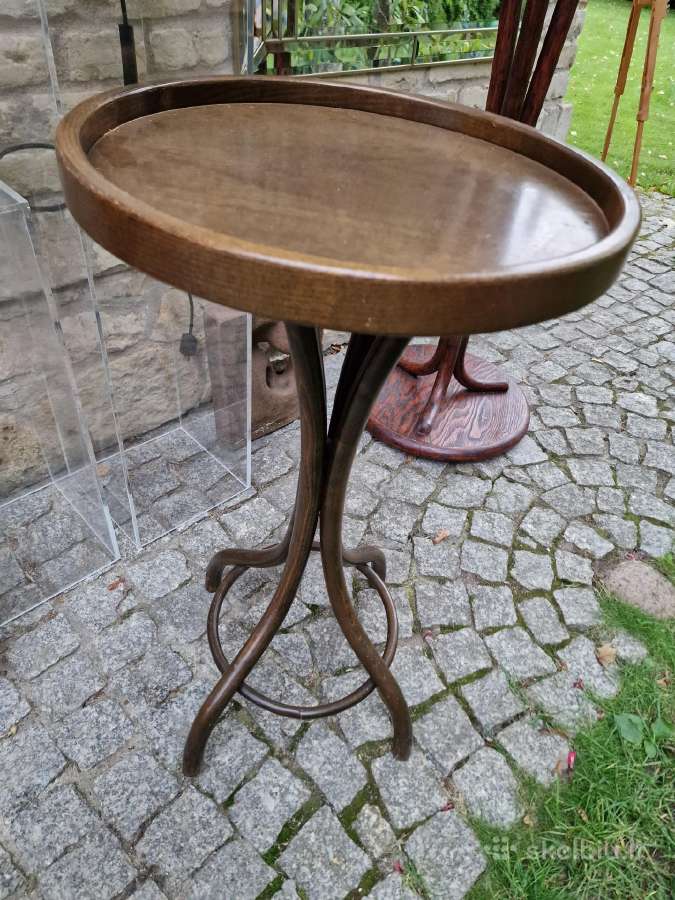 Vintažinis mid century Thonet namų baro staliukas - nuotraukos Nr. 3