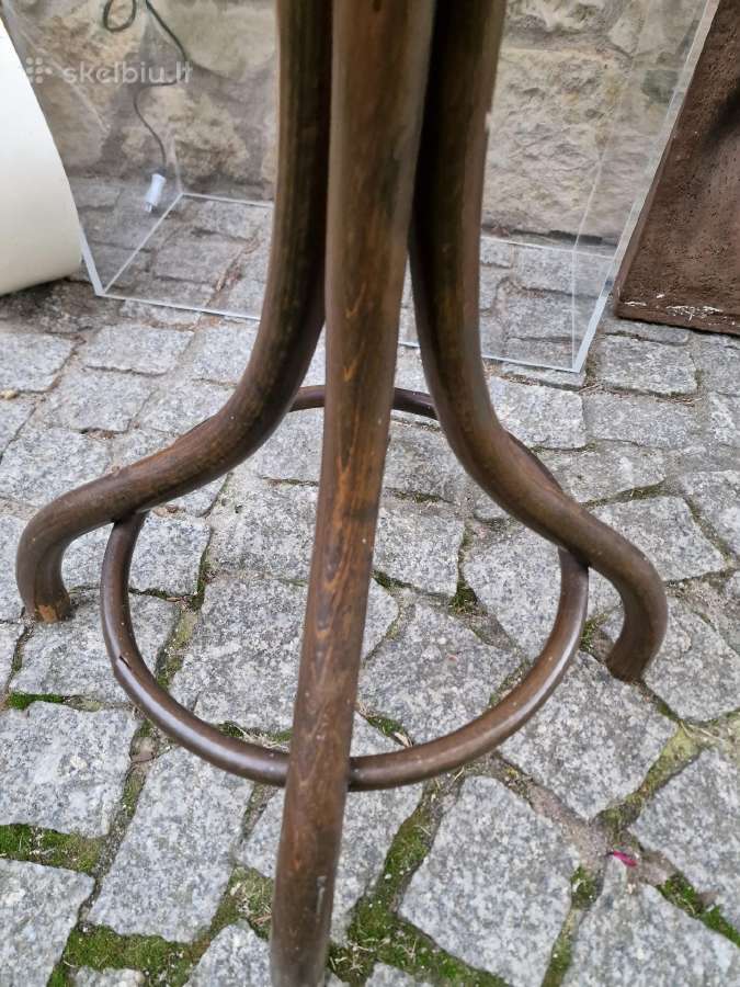 Vintažinis mid century Thonet namų baro staliukas - nuotraukos Nr. 5