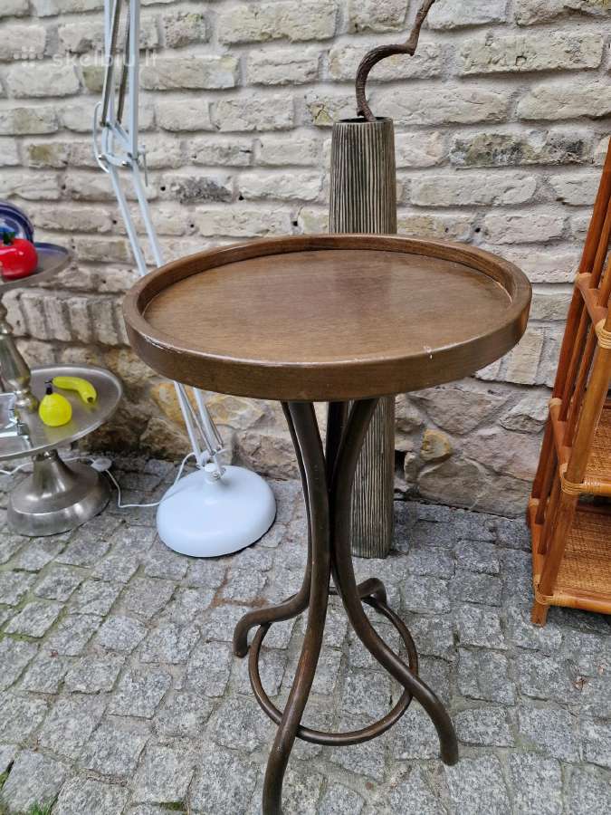 Vintažinis mid century Thonet namų baro staliukas - nuotraukos Nr. 7