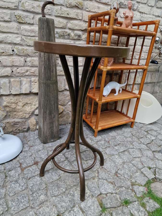 Vintažinis mid century Thonet namų baro staliukas - nuotraukos Nr. 12