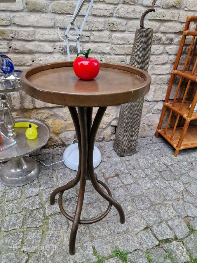 Vintažinis mid century Thonet namų baro staliukas - nuotraukos Nr. 11