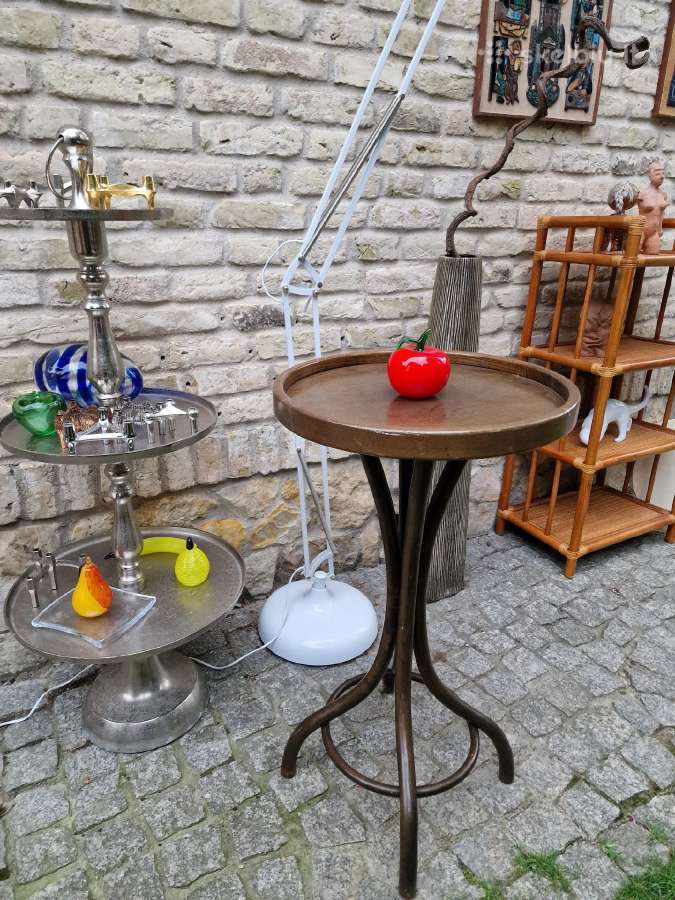 Vintažinis mid century Thonet namų baro staliukas - nuotraukos Nr. 13