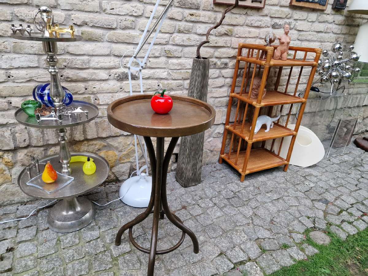 Vintažinis mid century Thonet namų baro staliukas - nuotraukos Nr. 15