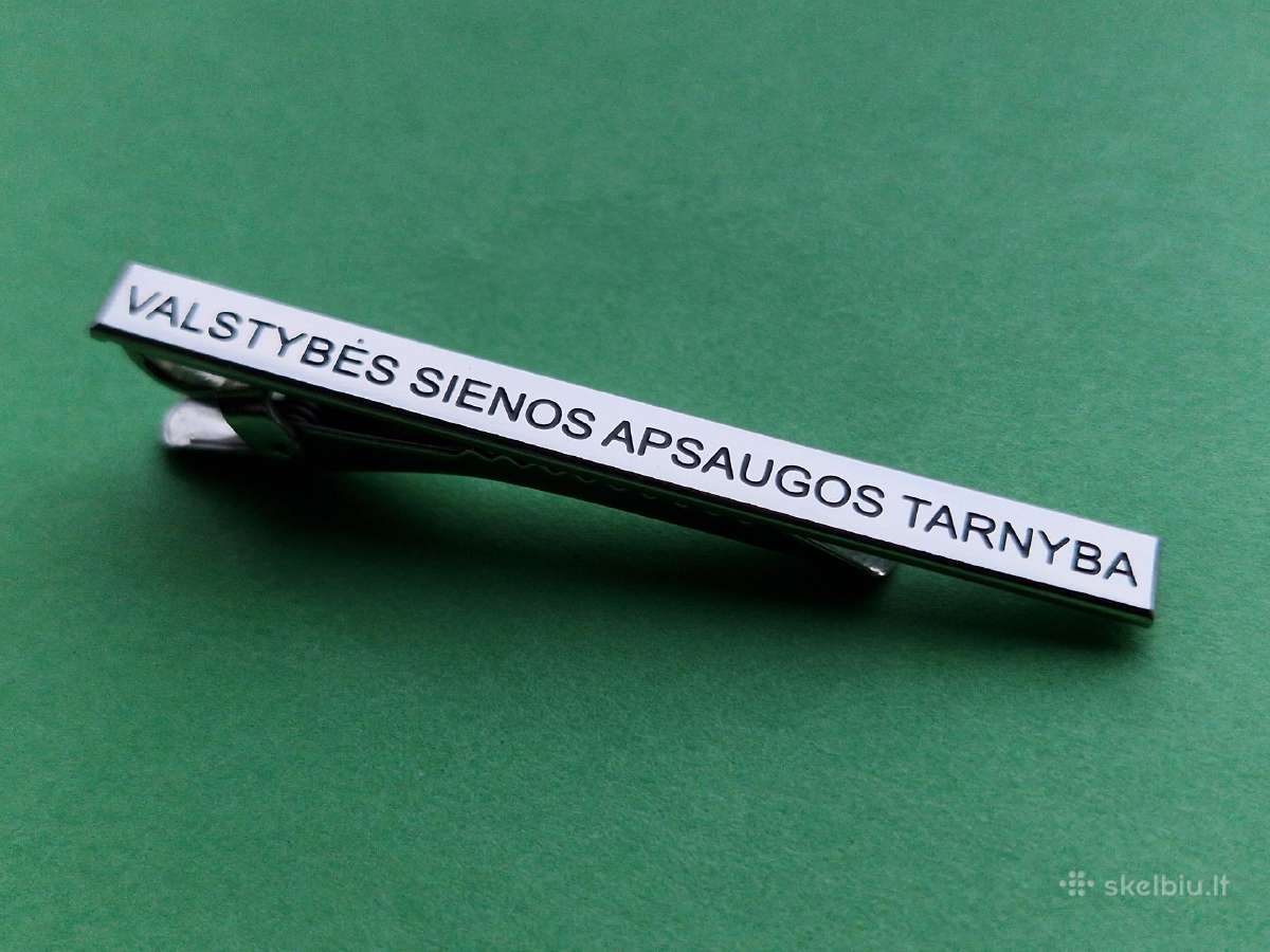 Sienos apsaugos tarnybos kaklaraiščio segtukas - nuotraukos Nr. 4
