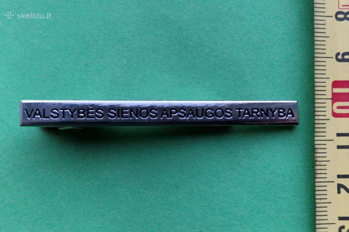Sienos apsaugos tarnybos kaklaraiščio segtukas - nuotraukos Nr. 6