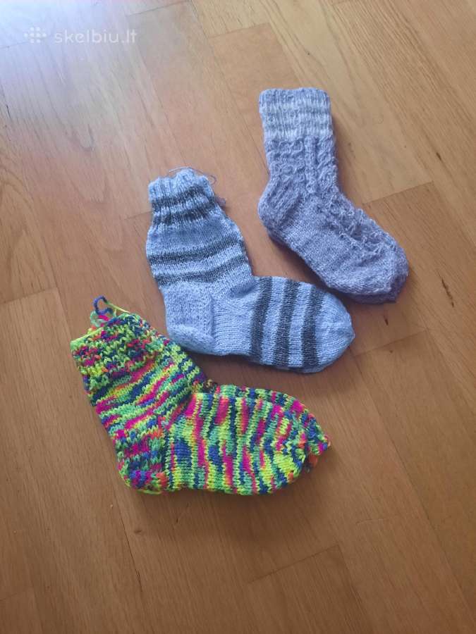 Vaikams vilnonės kojinės
