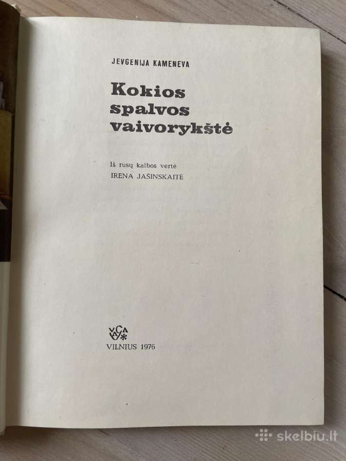 Kamenava. Kokios spalvos vaivorykštė. Dailės knyga - nuotraukos Nr. 2