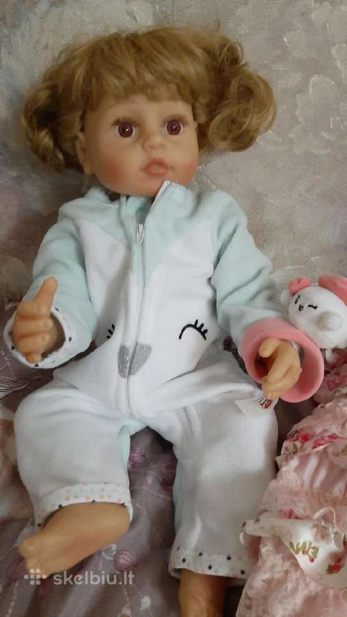 Reborn tikroviška mergytė kaip tikra galima maudyt - nuotraukos Nr. 7