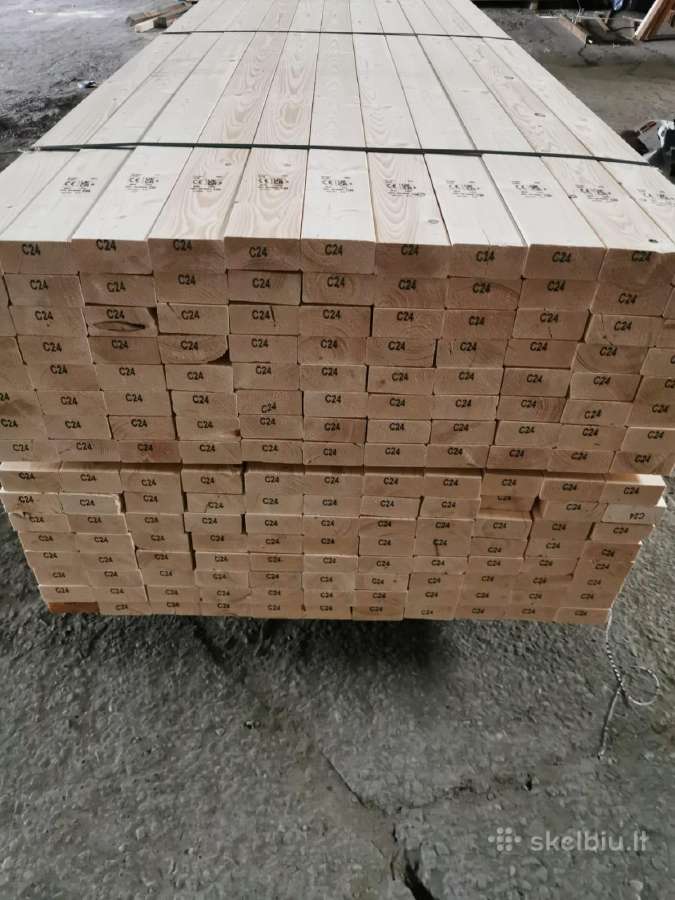 Kalibruota c24. Dailylentės, terasinės lentos. - nuotraukos Nr. 2