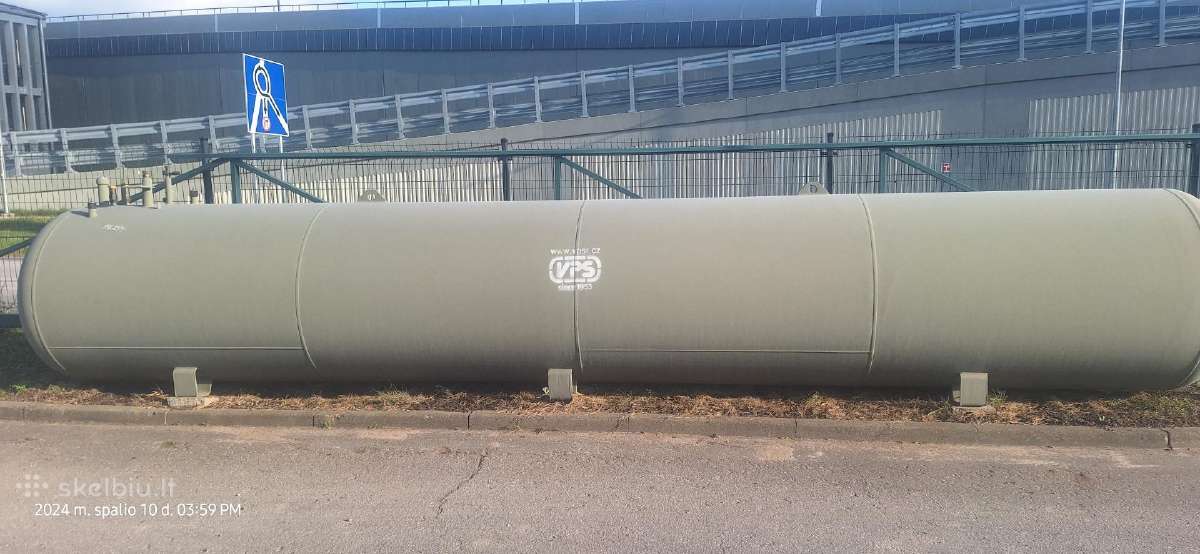 Požeminė dujų talpa (cisterna) 9150 l