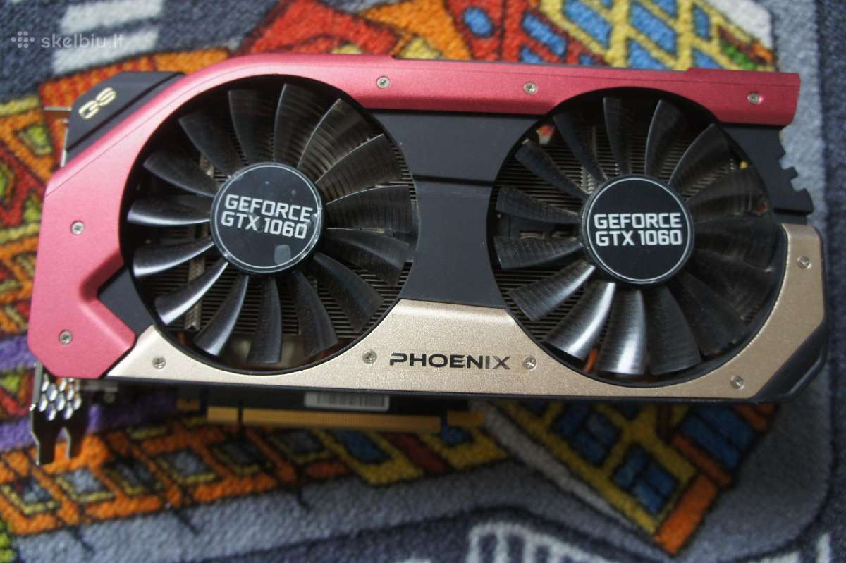 Gtx 1060 Phoenix Gs 6gb - Skelbiu.lt