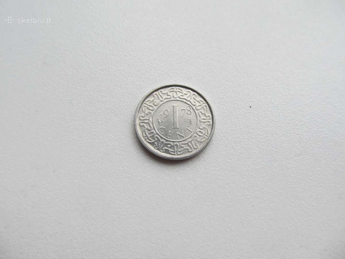 1 centas , Surinamas , 1966, 1978 , 1988 - nuotraukos Nr. 3