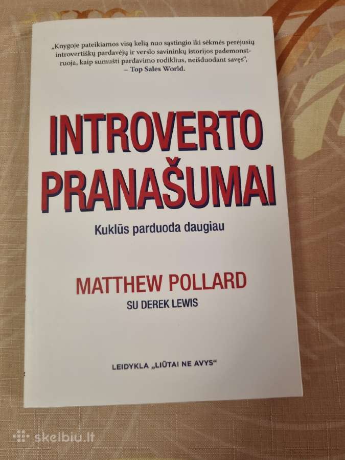 Introverto pranašumai , kuklūs parduoda daugiau