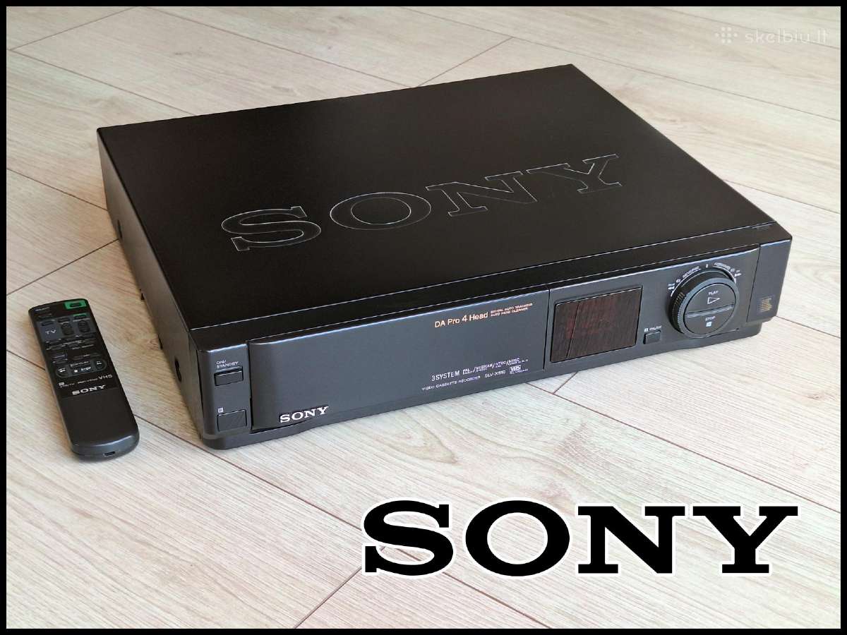 Geros būklės Vhs kasečių grotuvas Sony Slv-x510 - Skelbiu.lt