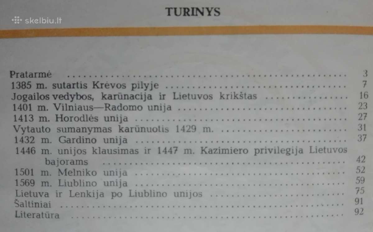 1908. Nuo Krėvos Sutarties Iki Kiublino Unijos - nuotraukos Nr. 3