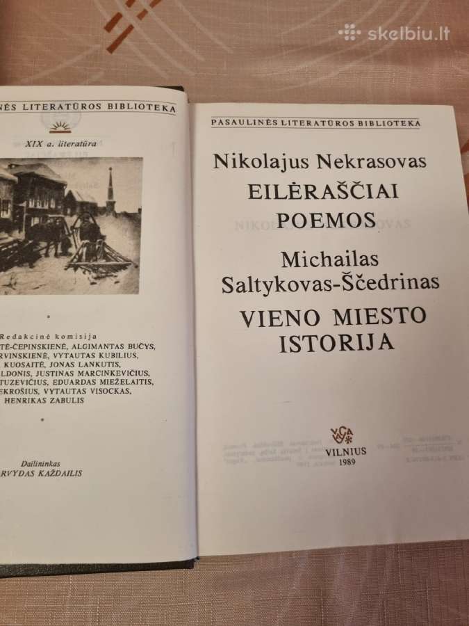 N.nekrasovo ir m.saltykovo-ščedrino kūriniai - nuotraukos Nr. 3