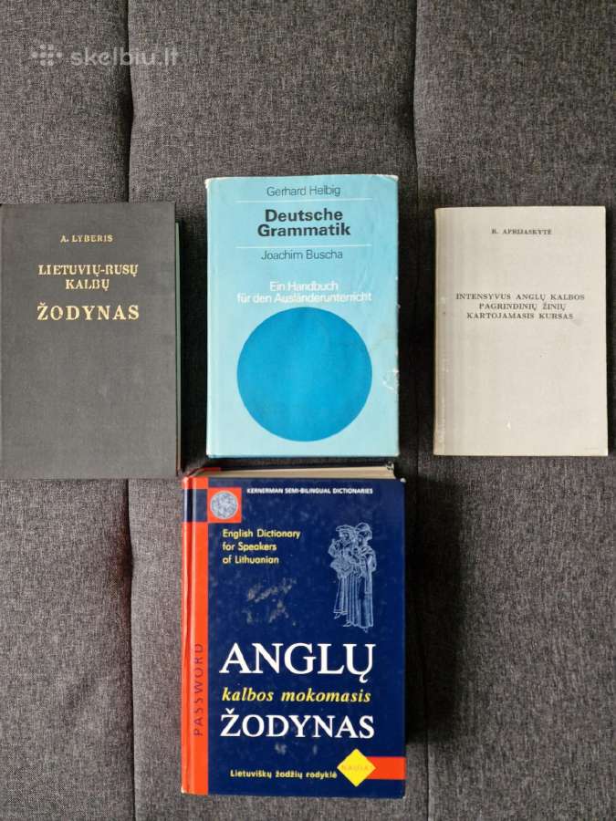 Užsienio kalbų mokymosi knygos