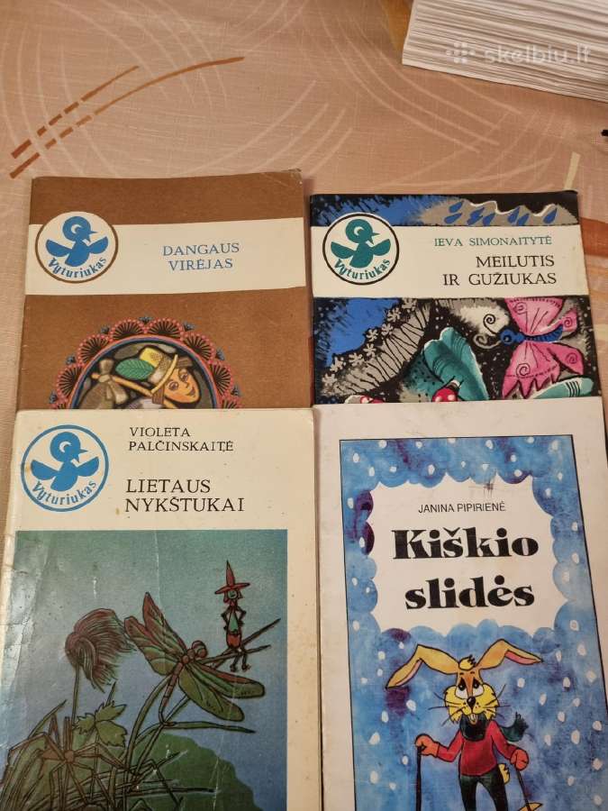 Vyturiuko serijos knygos 4 vnt