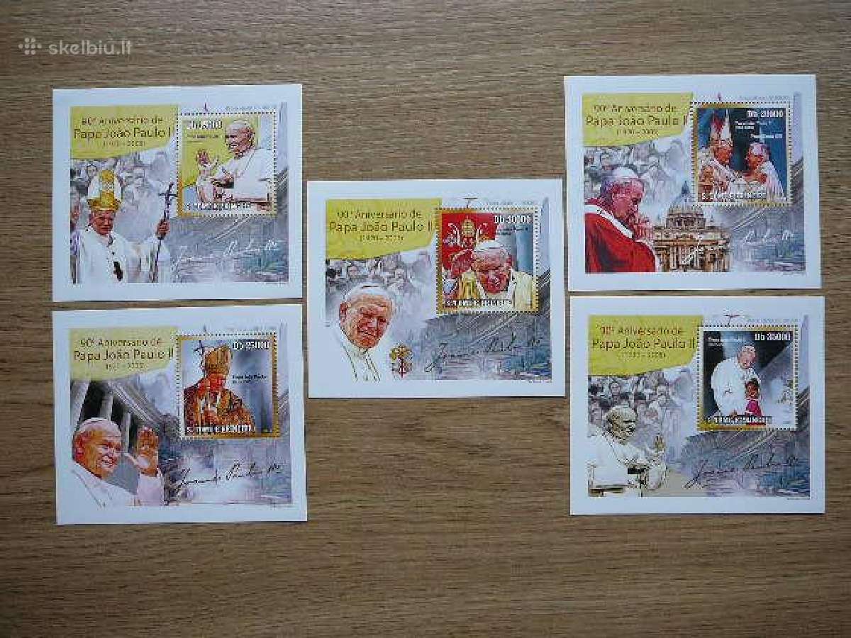 Popiezius J. Paulius II S. Tome 2010 Mnh st599