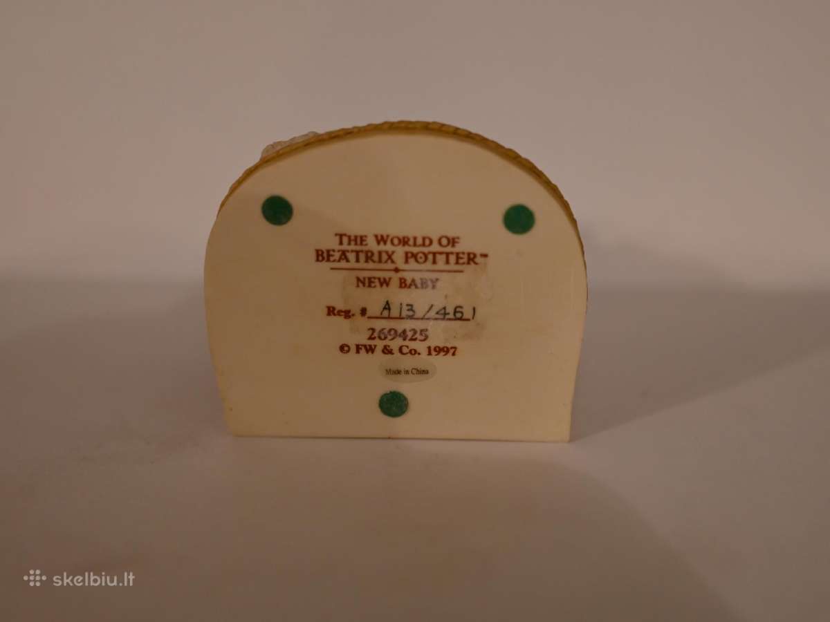 Statulėlė figūrėlė Beatrix Potter New Baby - nuotraukos Nr. 2
