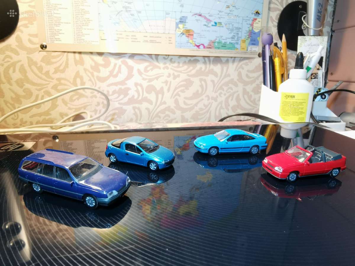 Opel Calibra, Tigra, Kadett, Omega 1:87
