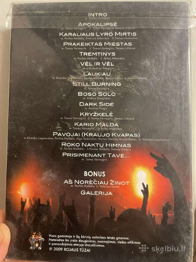 Dvd diskas naujas Rojaus tūzai - nuotraukos Nr. 2