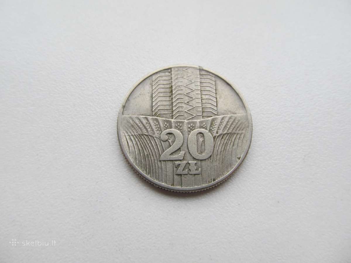 20 zlotu , Lenkija , 1974