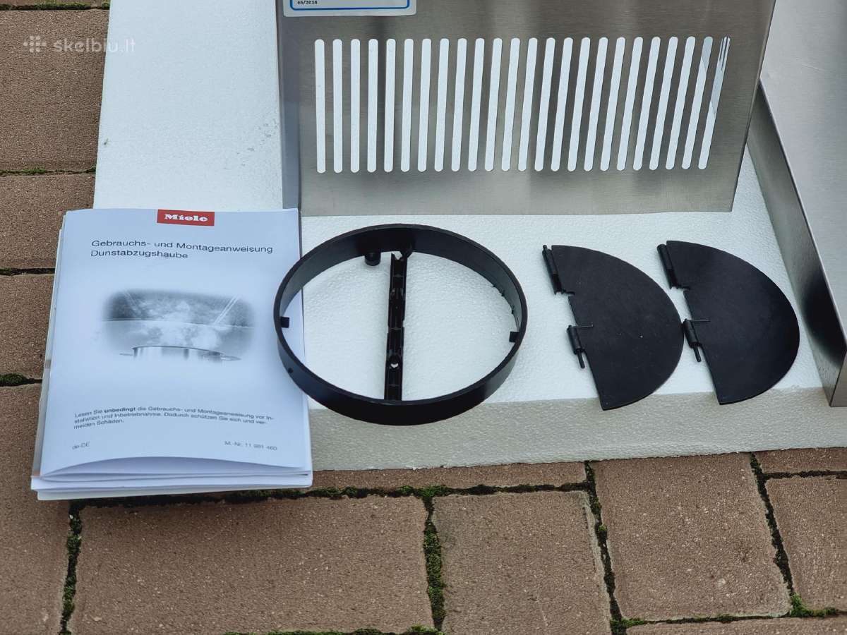 Naujas Miele Daw 1620 Active+ garantija - nuotraukos Nr. 9
