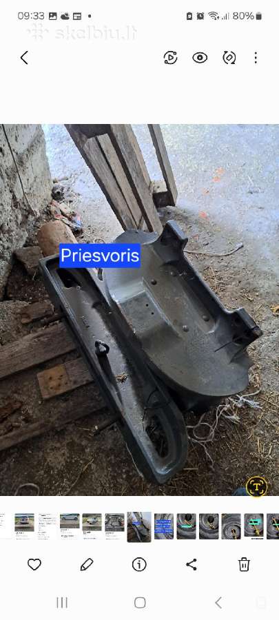 Priesvory.sausntuv.padangos10r22.5, 285/85r16.r15 - nuotraukos Nr. 2