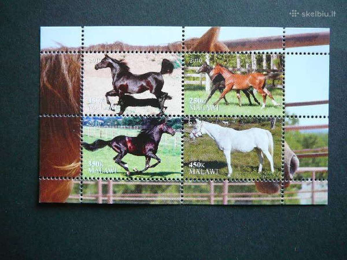Arkliai Malavis 2010 Mnh mlw81