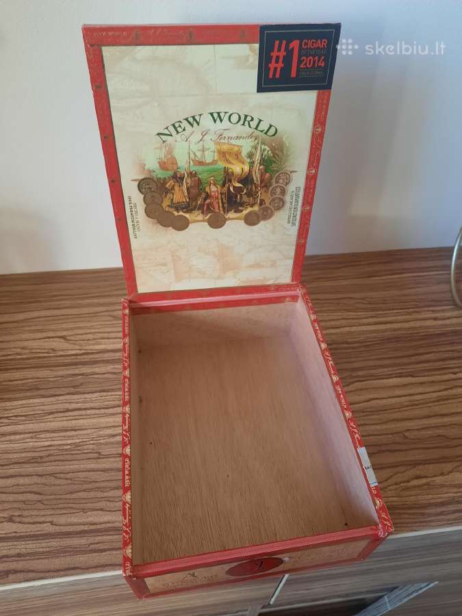 77. Cigarų dėžė New World Nr.2 - nuotraukos Nr. 3
