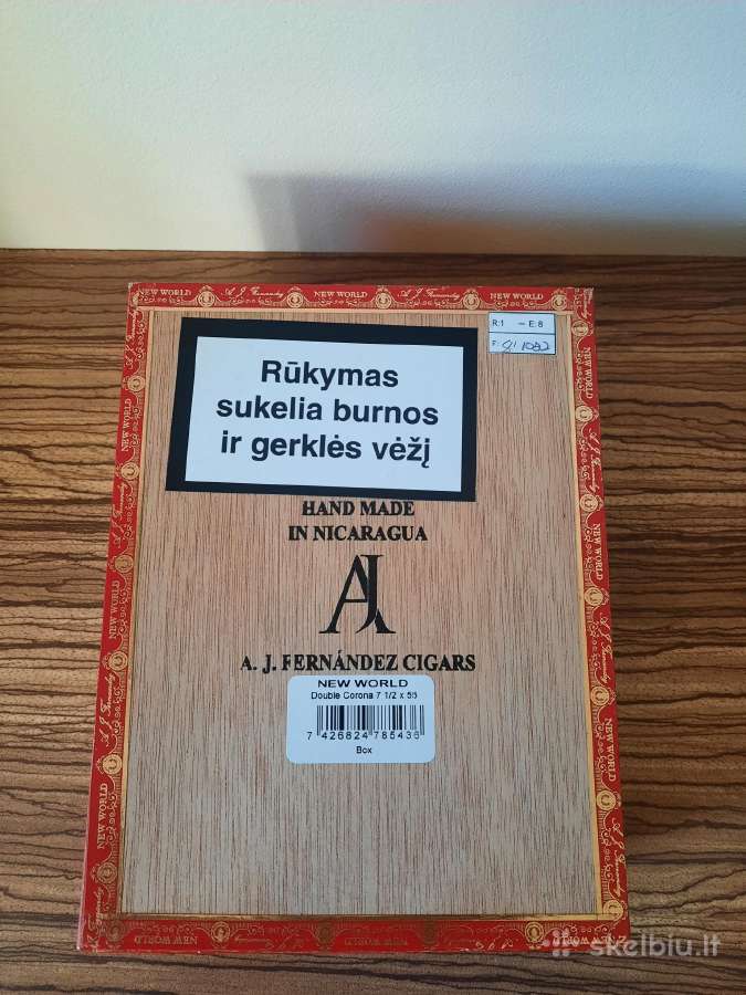 77. Cigarų dėžė New World Nr.2 - nuotraukos Nr. 5