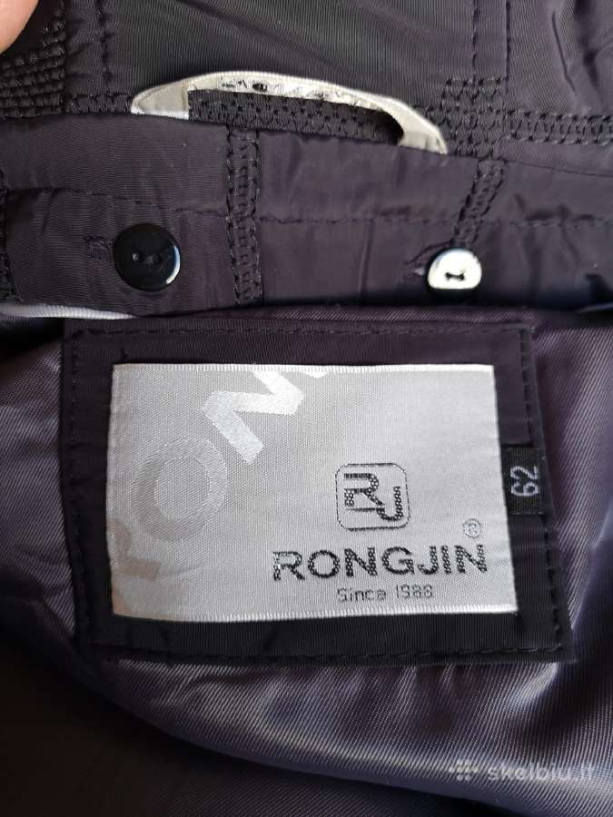 Rongjin didelio dydžio violetinė žieminė striukė - nuotraukos Nr. 10