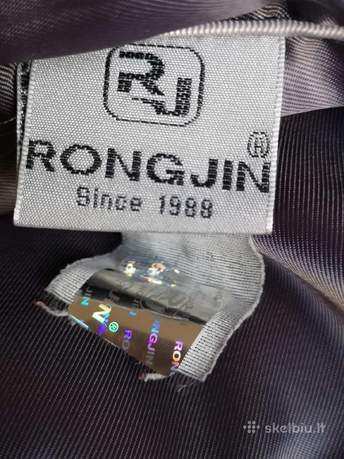 Rongjin didelio dydžio violetinė žieminė striukė - nuotraukos Nr. 11