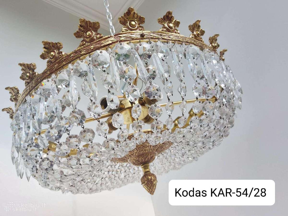 Krištolo šviestuvas. Įvairūs. Plafonas - nuotraukos Nr. 23