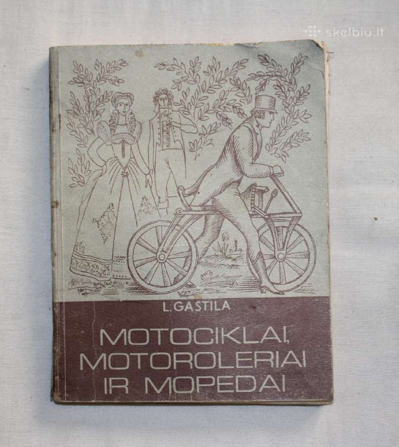 Motociklai motoroleriai ir mopedai knyga 1976