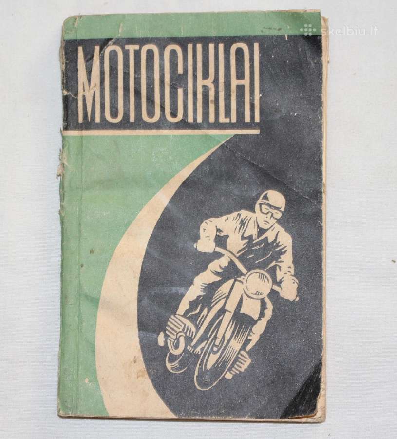 Motociklai knyga 1961 m.