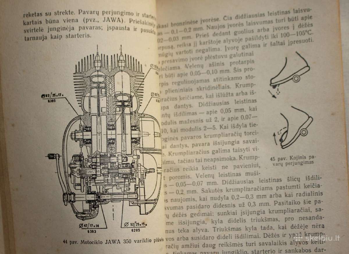 Motociklai knyga 1961 m. - nuotraukos Nr. 8