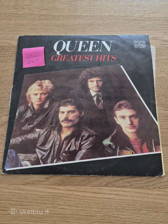 Vinilinės plokštelės. Queen, Beatles, Smokie.